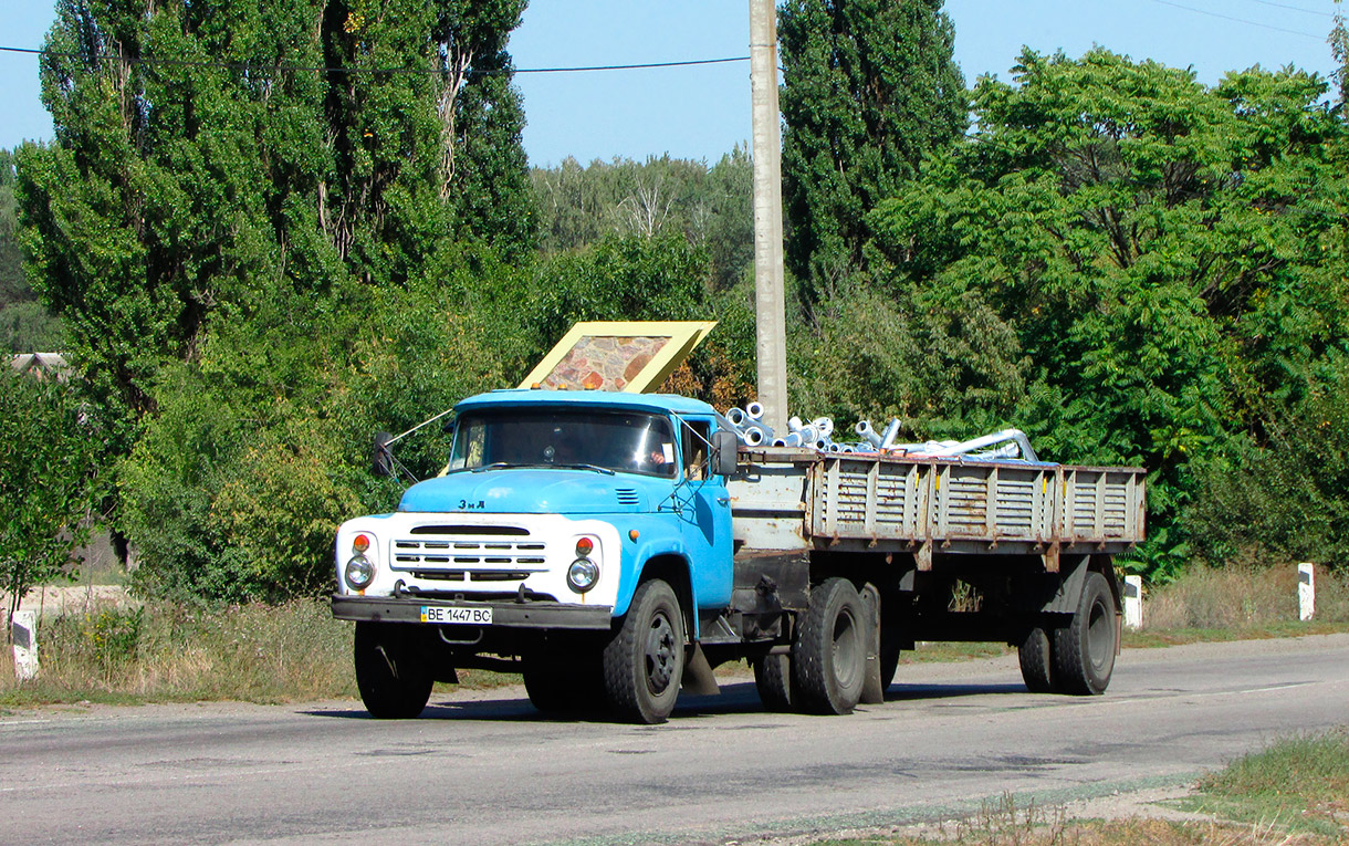 Николаевская область, № ВЕ 1447 ВС — ЗИЛ-495710