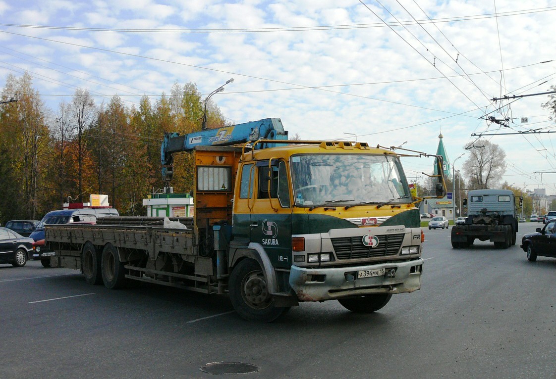 Удмуртия, № А 394 МА 18 — Hino (общая модель)