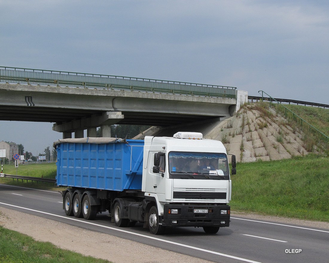 Витебская область, № АК 1160-2 — МАЗ-5440 (общая модель)