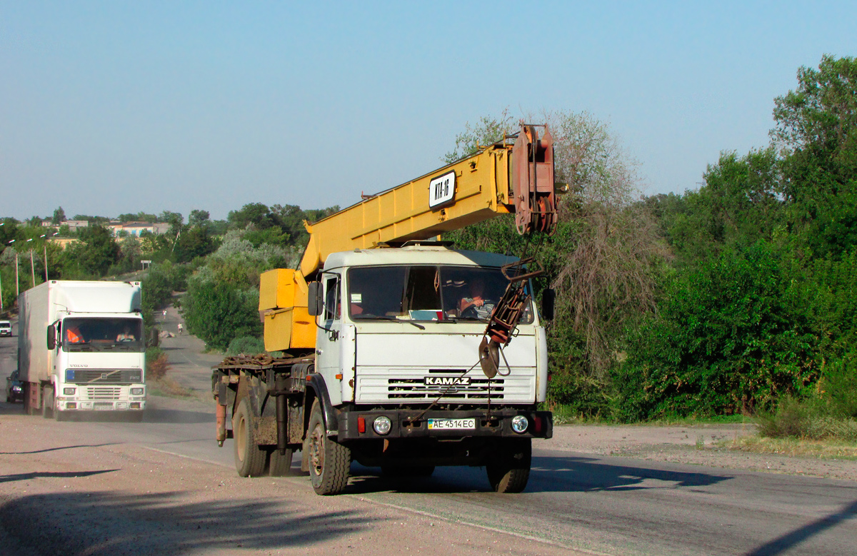 Днепропетровская область, № АЕ 4514 ЕС — КамАЗ-43253-02 [43253C]