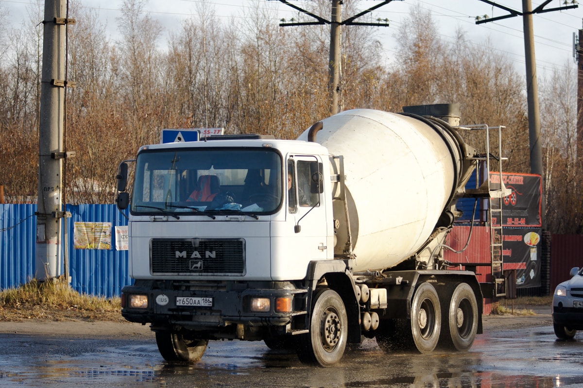 Ханты-Мансийский автоном.округ, № Т 650 АА 186 — MAN F2000 26.414