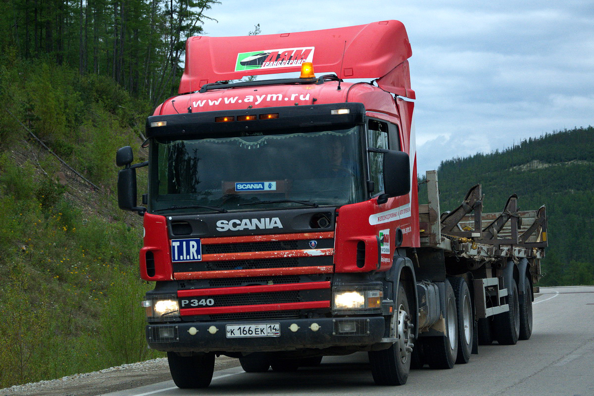 Саха (Якутия), № К 166 ЕК 14 — Scania ('1996) P340