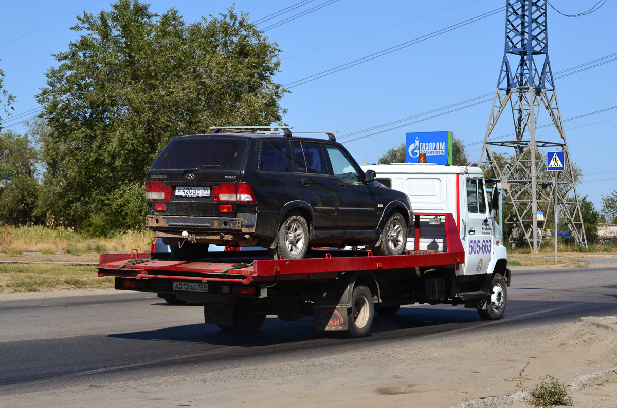 Волгоградская область, № А 012 АО 134 — ЗИЛ-5301 "Бычок"(общая модель)