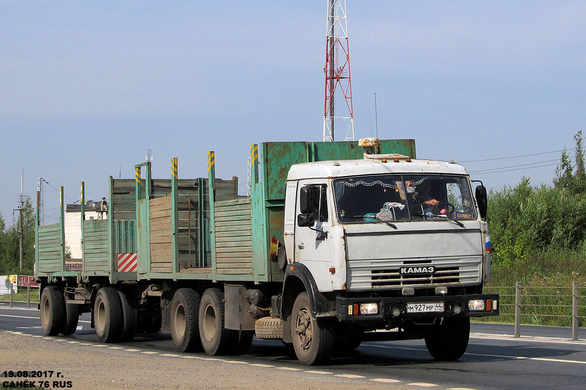 Костромская область, № М 927 МР 44 — КамАЗ-53212