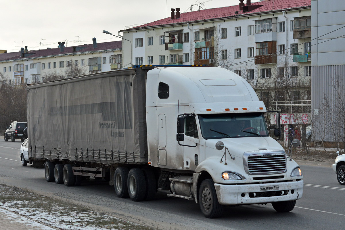 Ханты-Мансийский автоном.округ, № К 630 ВВ 186 — Freightliner Columbia