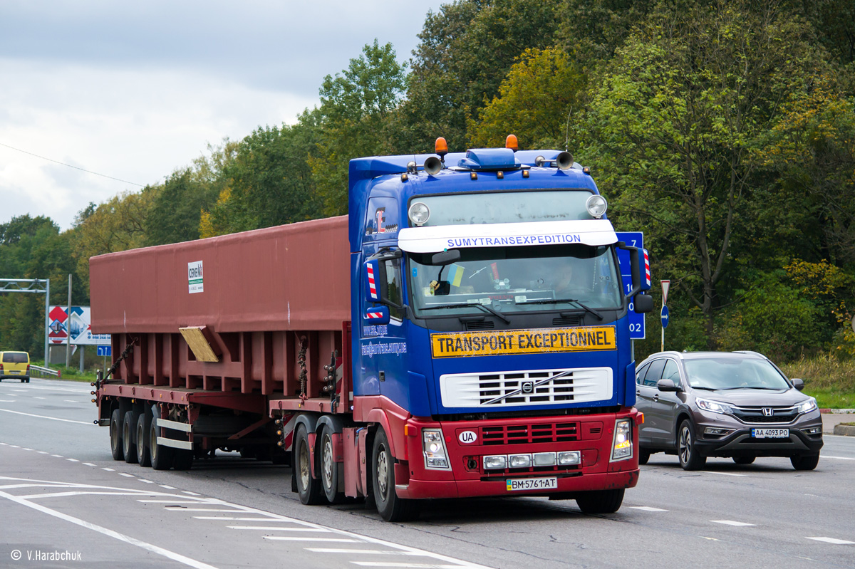 Сумская область, № ВМ 5761 АТ — Volvo ('2002) FH12.480