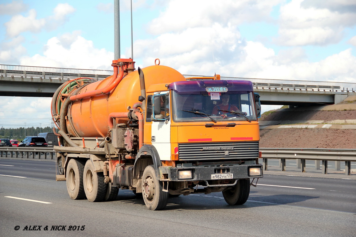 Санкт-Петербург, № А 982 УН 178 — Magirus-Deutz (общая модель)