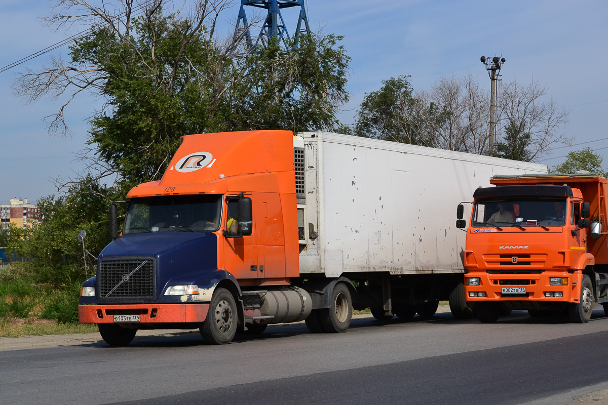 Волгоградская область, № В 105 ТЕ 134 — Volvo VNM430