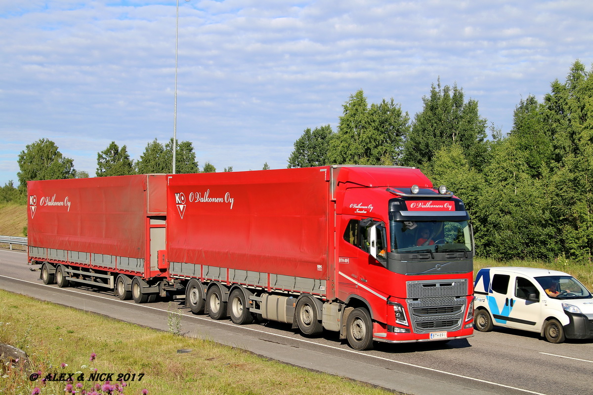 Финляндия, № BTH-891 — Volvo ('2012) FH16.650