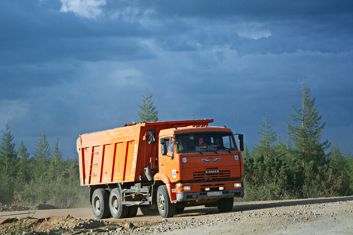 Саха (Якутия), № Р 225 КР 14 — КамАЗ-6520 [652000]