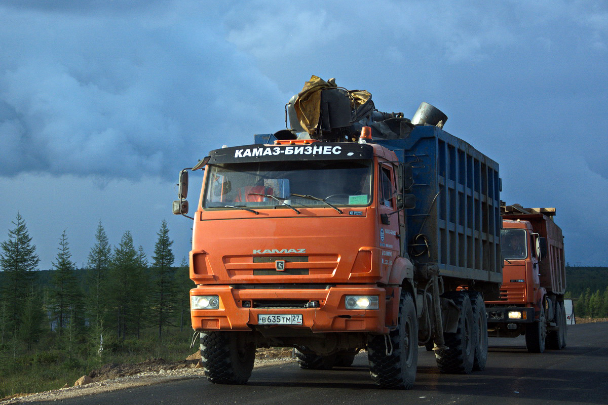 Саха (Якутия), № В 635 ТМ 27 — КамАЗ-43118 (общая модель)