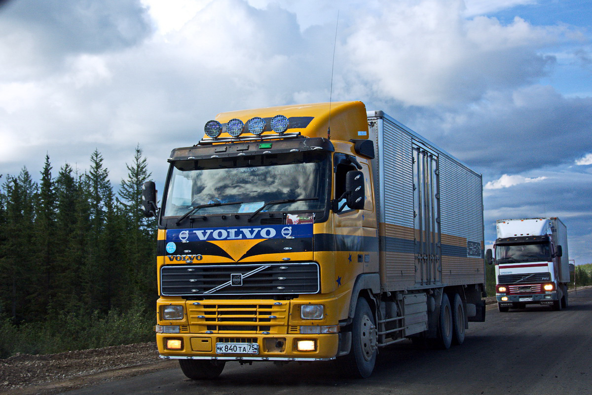 Забайкальский край, № К 840 ТА 75 — Volvo ('1993) FH12.380