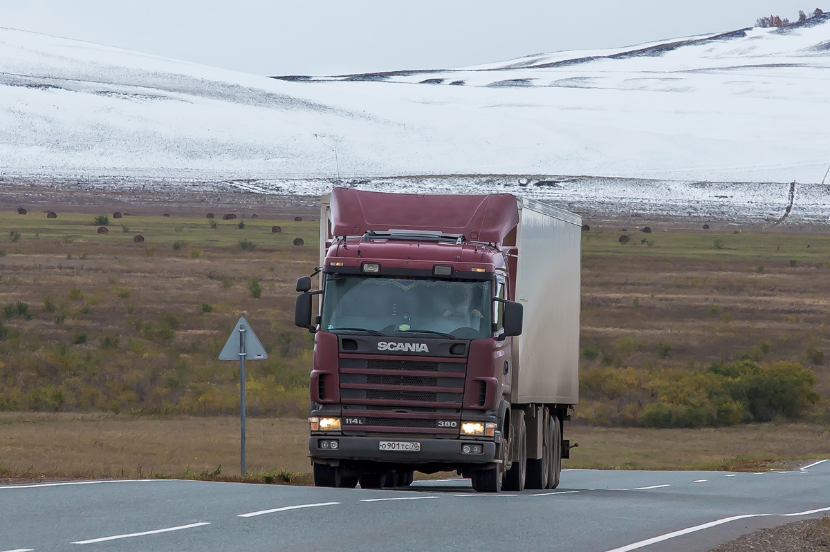 Томская область, № О 901 ТС 70 — Scania ('1996) R114L