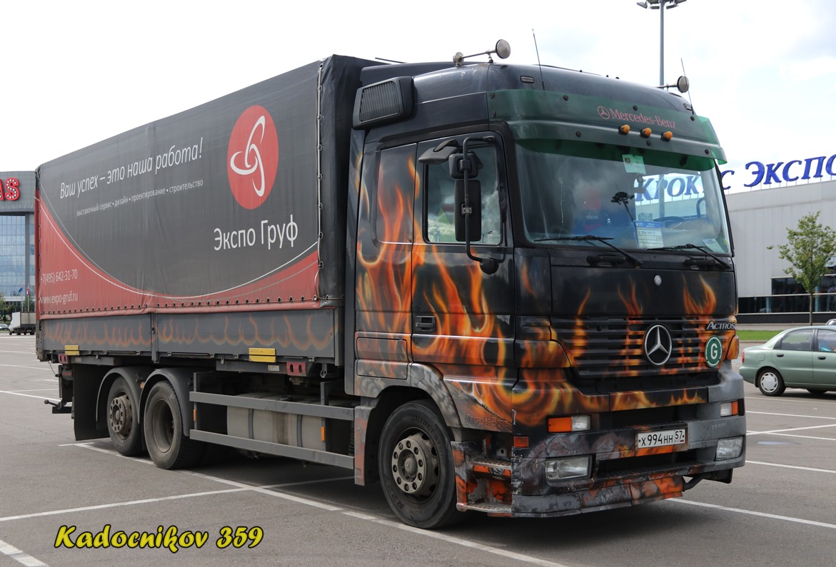 Орловская область, № Х 994 НН 57 — Mercedes-Benz Actros ('1997)