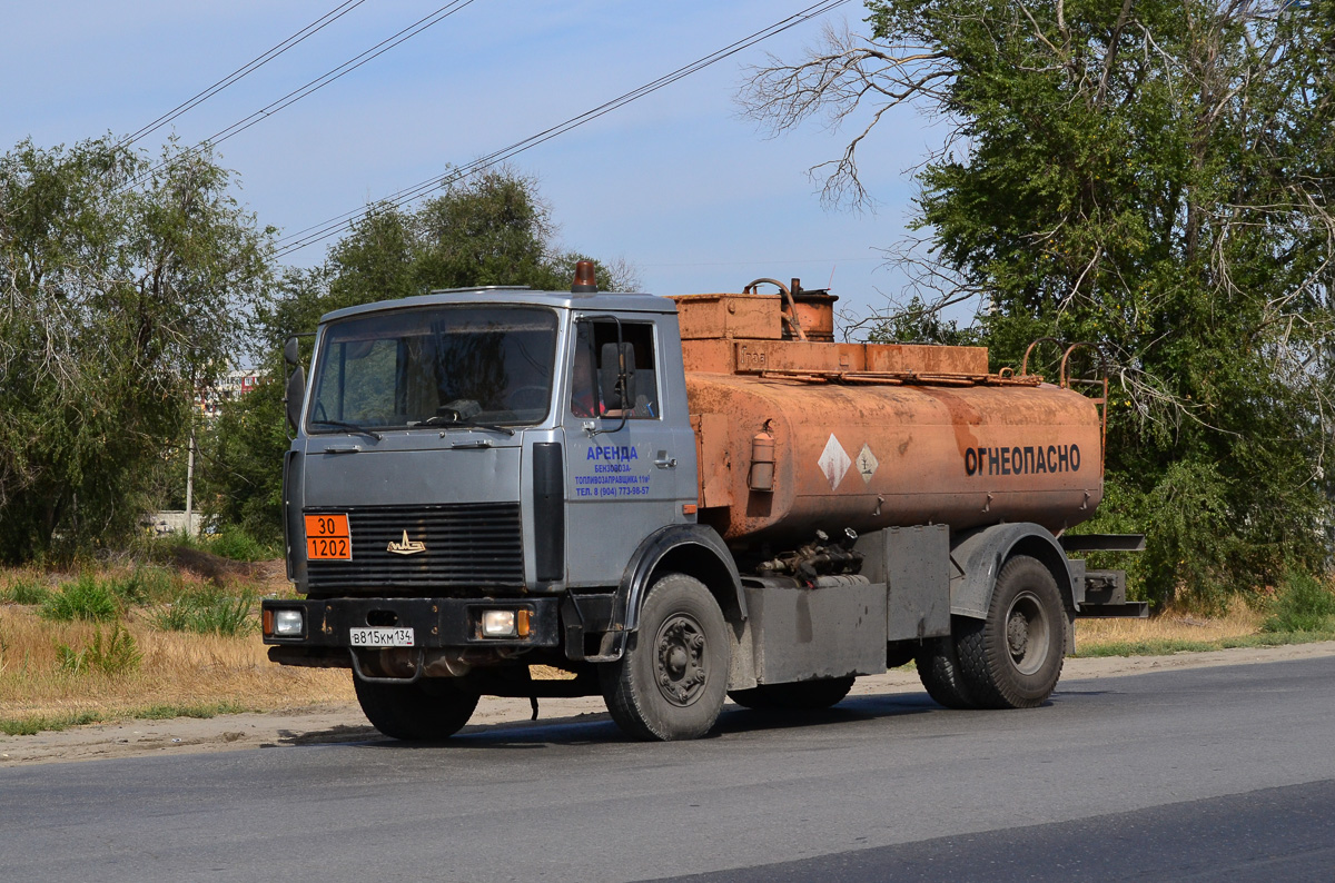 Волгоградская область, № В 815 КМ 134 — МАЗ-5337 [533700]