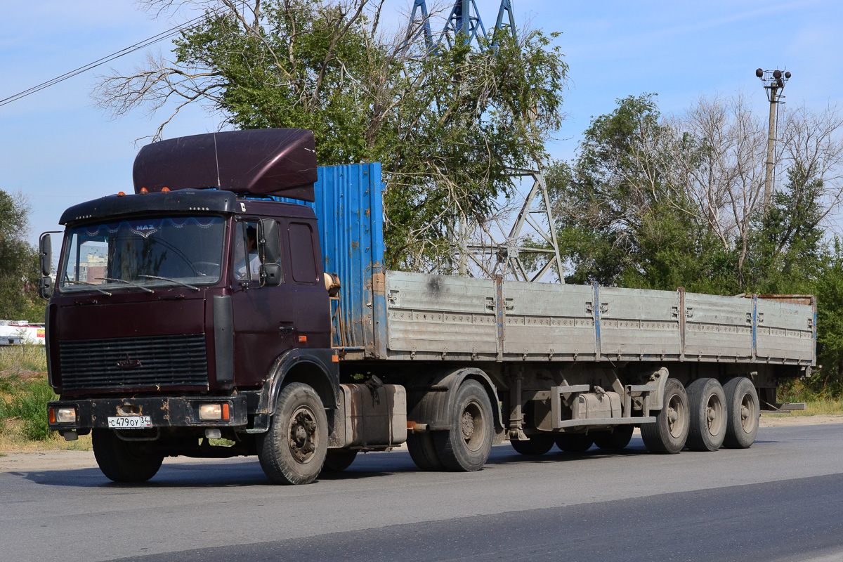 Волгоградская область, № С 479 ОУ 34 — МАЗ-54329