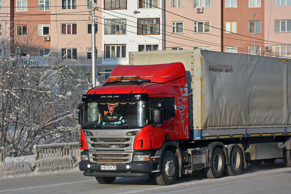 Саха (Якутия), № Р 811 КР 14 — Scania ('2011) P400