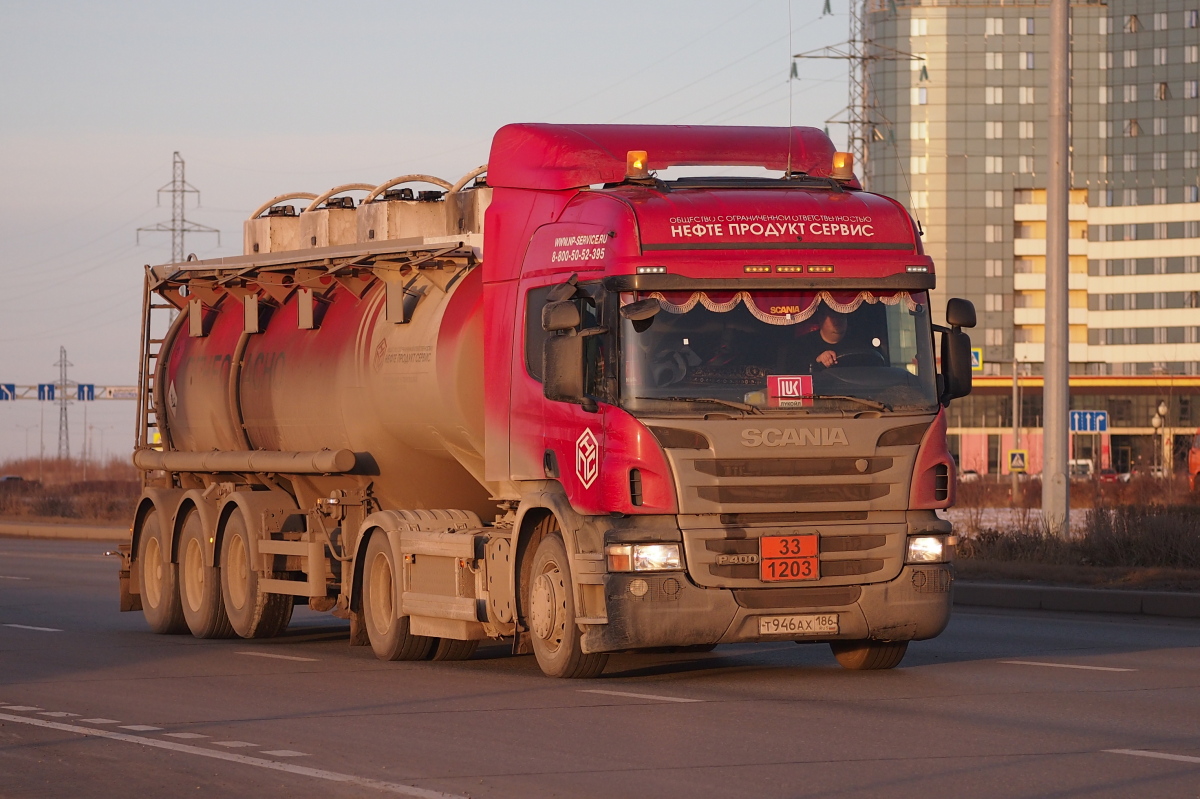 Башкортостан, № Т 946 АХ 186 — Scania ('2011) P400