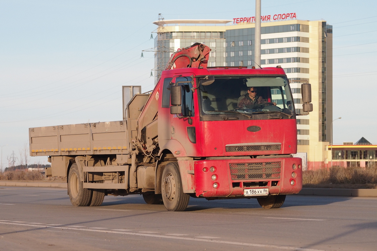 Ханты-Мансийский автоном.округ, № А 186 ХХ 86 — Ford Cargo ('2003) 1830