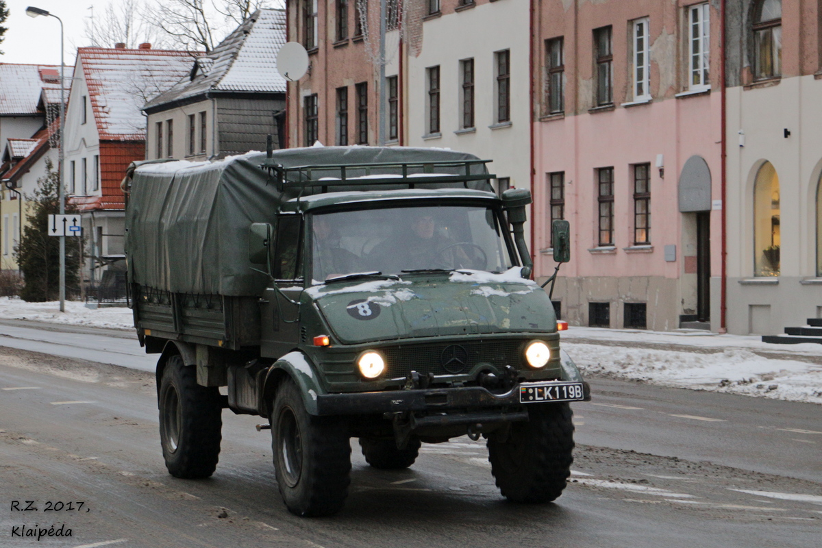 Литва, № LK 119 B — Mercedes-Benz Unimog (общ.м)