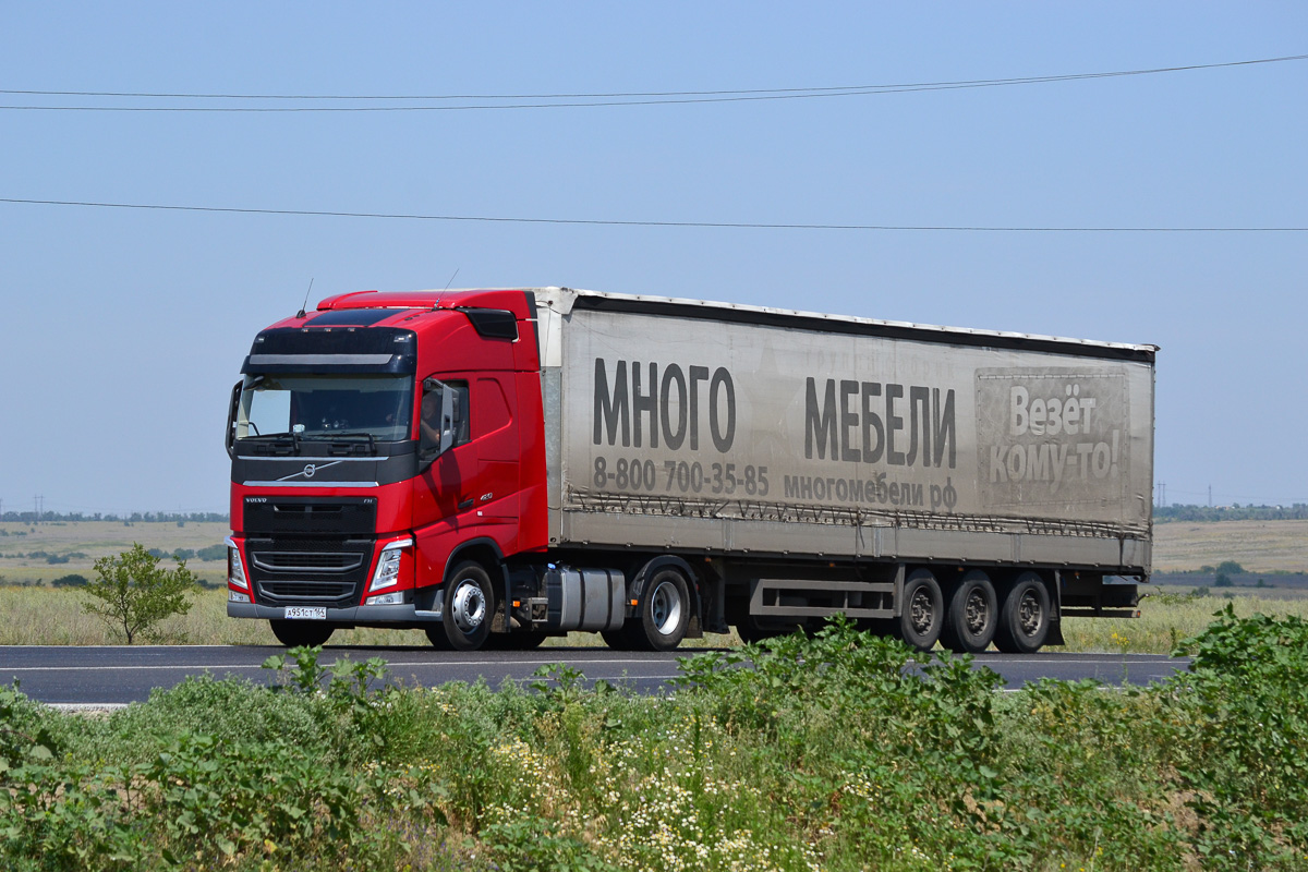 Саратовская область, № А 951 СТ 164 — Volvo ('2012) FH.420 [X9P]