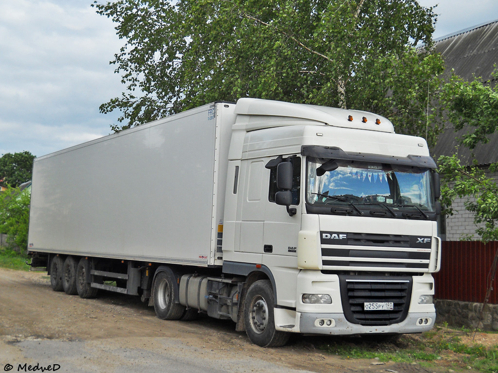 Смоленская область, № О 255 РУ 197 — DAF XF105 FT