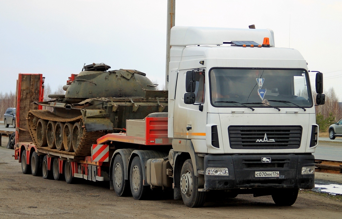 Челябинская область, № С 070 НН 174 — МАЗ-6430A9