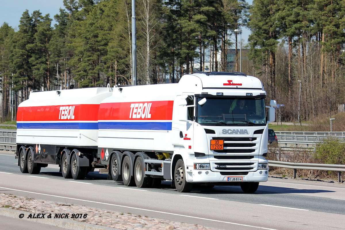 Финляндия, № 140 — Scania ('2013) R490