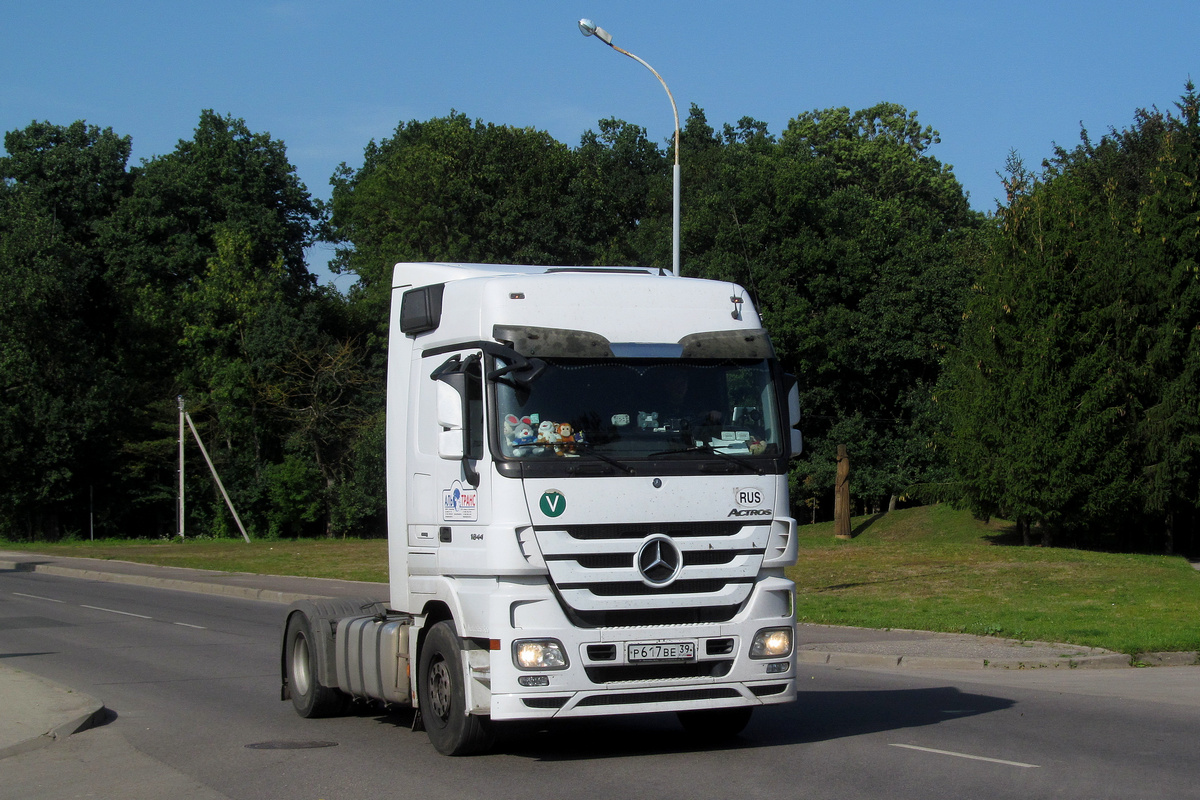 Калининградская область, № Р 617 ВЕ 39 — Mercedes-Benz Actros ('2009) 1844