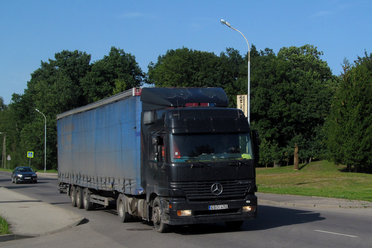 Литва, № CBO 472 — Mercedes-Benz Actros ('1997) 1840