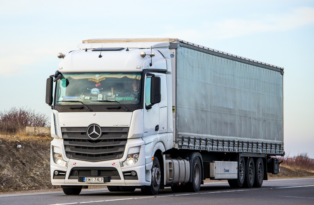 Польша, № EWI 74L9 — Mercedes-Benz Actros ('2011) 1845