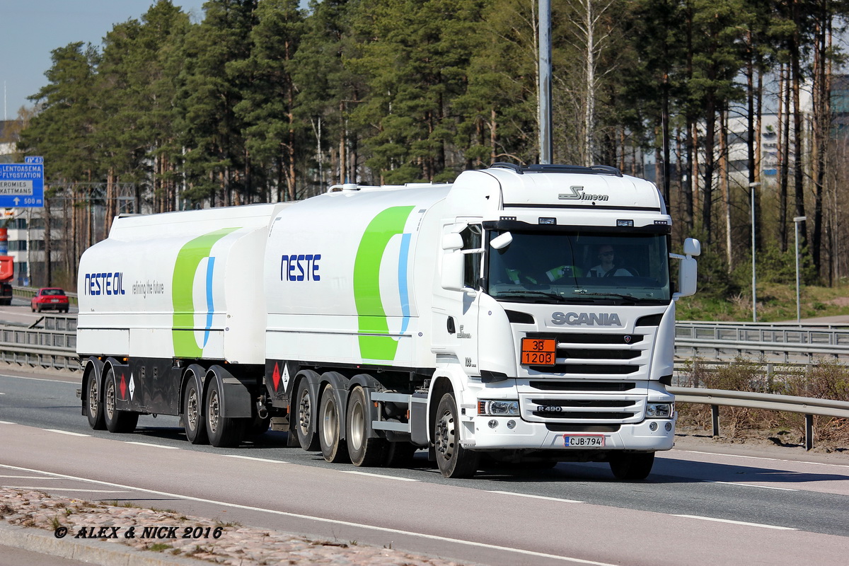 Финляндия, № 138 — Scania ('2013) R490