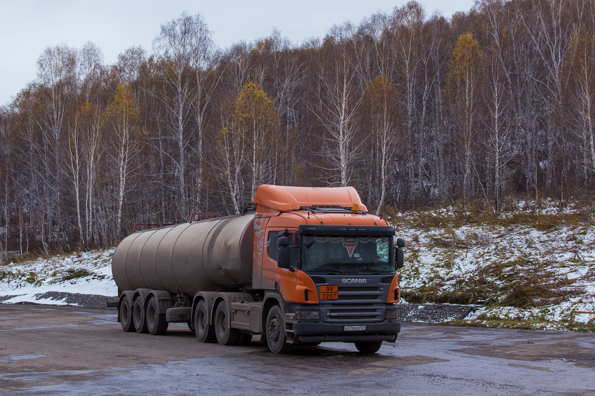 Красноярский край, № В 076 ЕВ 124 — Scania ('2011) P420