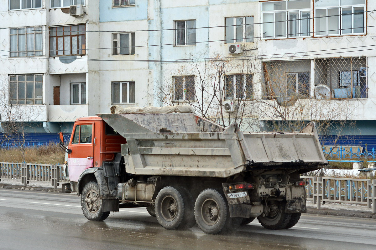 Саха (Якутия), № М 978 КУ 14 — КамАЗ-55111 [551110]