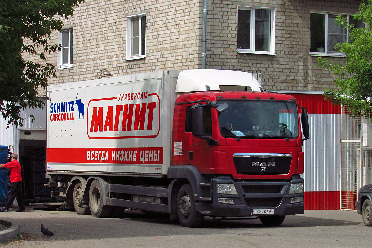 Ивановская область, № Н 422 КЕ 37 — MAN TGS ('2007) 26.350