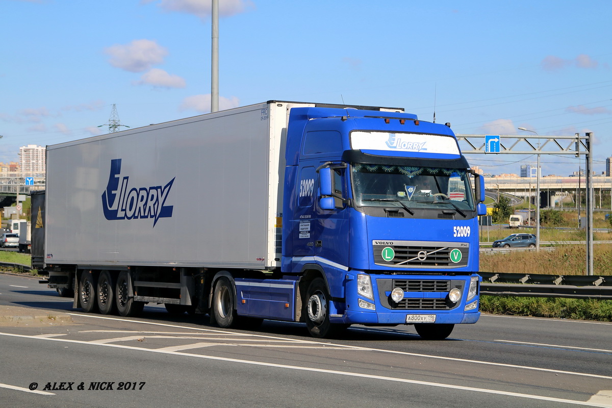 Свердловская область, № 52009 — Volvo ('2008) FH.420