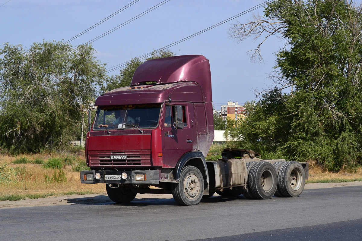 Волгоградская область, № У 890 КА 34 — КамАЗ-5511