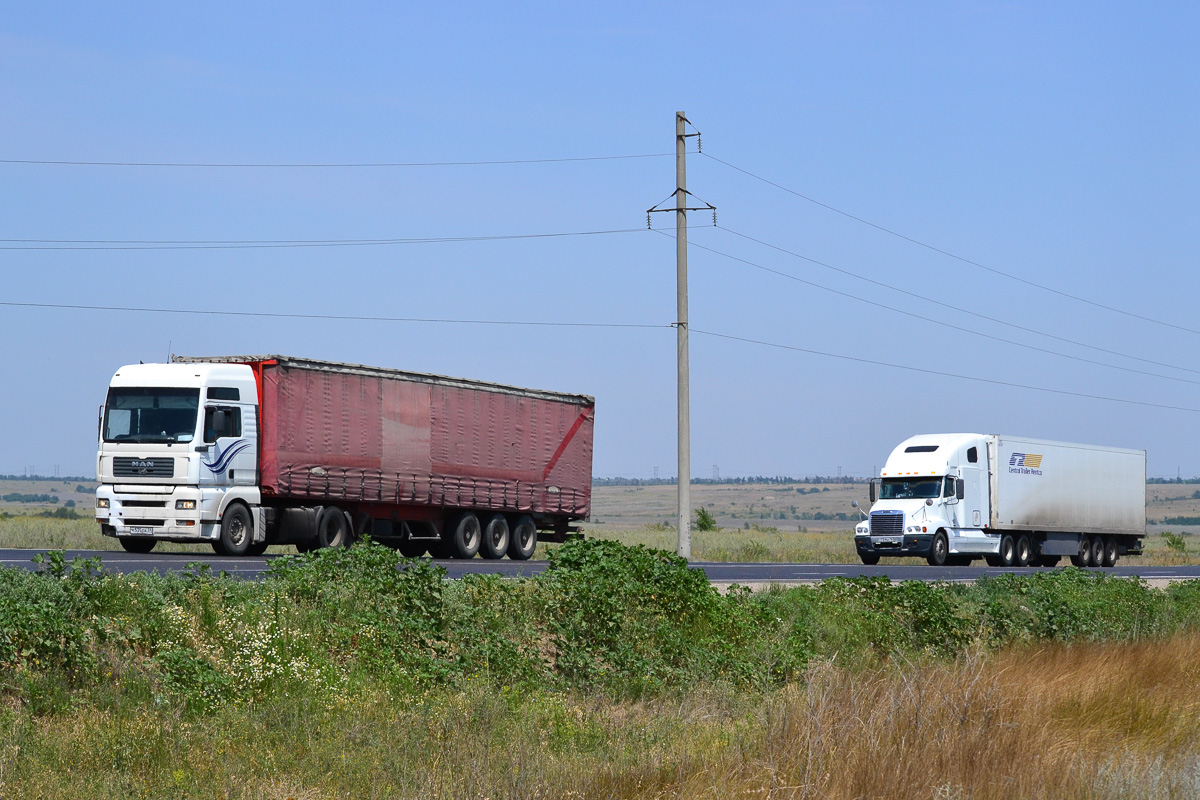 Волгоградская область, № М 535 ОА 34 — MAN TGA 18.460