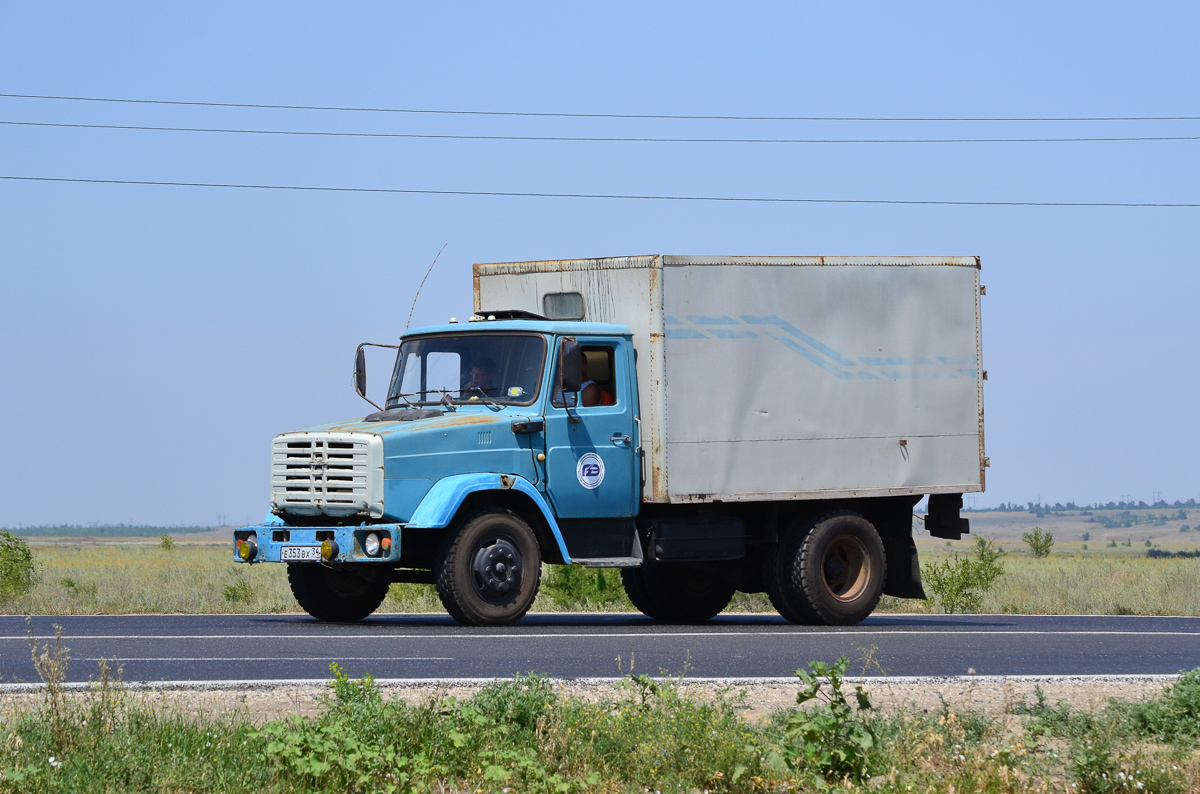 Волгоградская область, № Е 353 ВХ 34 — ЗИЛ-433362