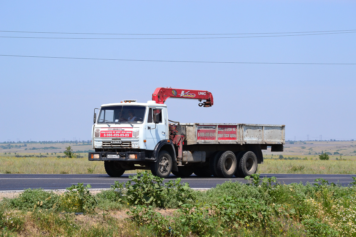 Волгоградская область, № А 506 УМ 134 — КамАЗ-53212