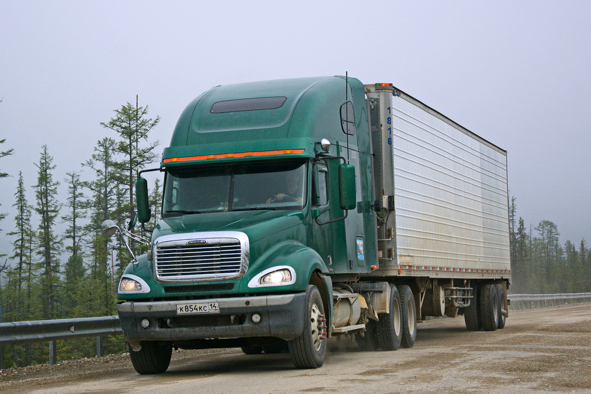 Саха (Якутия), № К 854 КС 14 — Freightliner Columbia