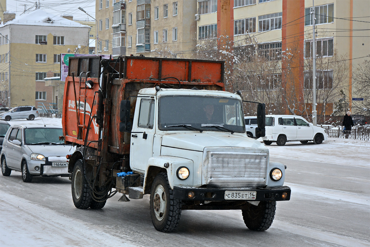 Саха (Якутия), № С 835 ЕТ 14 — ГАЗ-3309