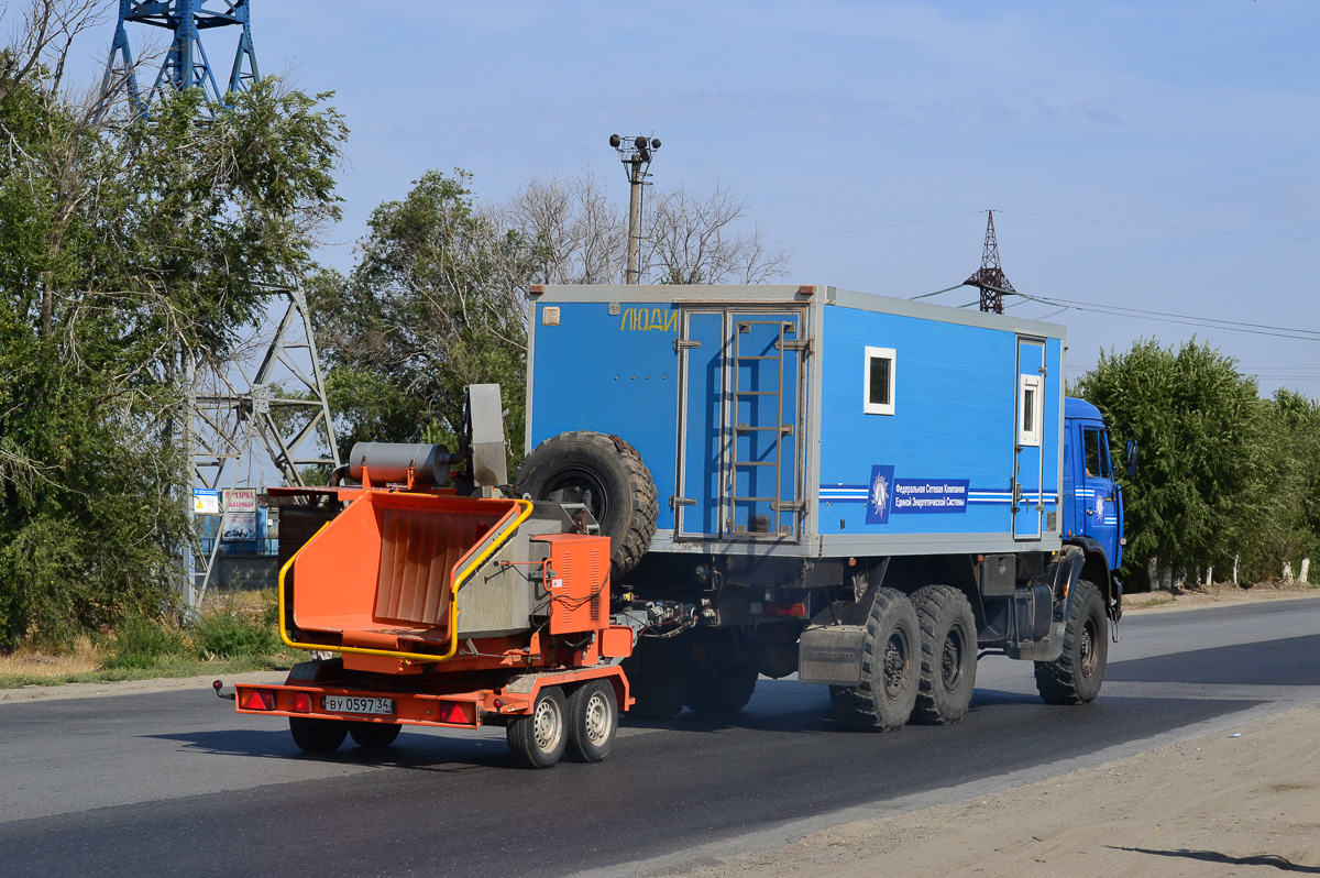 Волгоградская область, № С 163 АА 34 — КамАЗ-43118-15 [43118R]