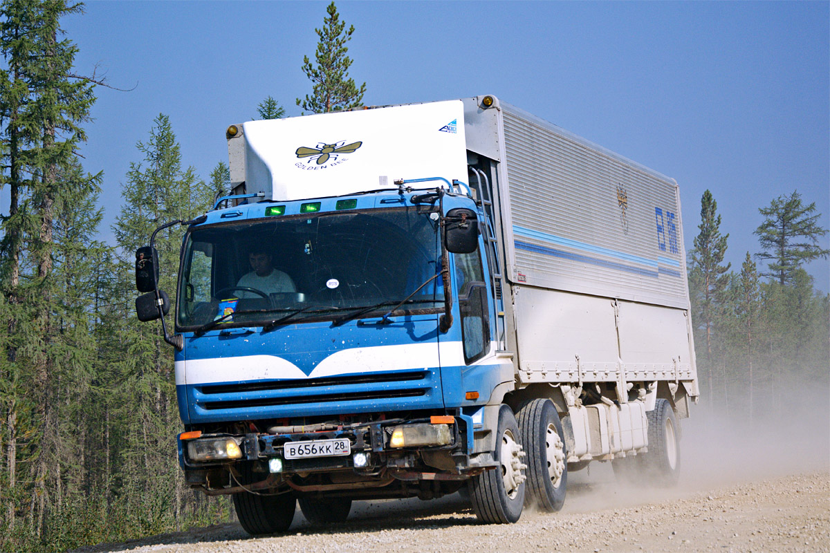 Амурская область, № В 656 КК 28 — Isuzu Giga (общая модель)