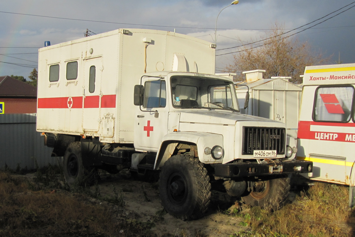 Ханты-Мансийский автоном.округ, № М 406 ОМ 86 — ГАЗ-3308 «Садко»