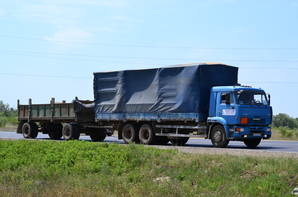 Волгоградская область, № В 349 ОО 134 — КамАЗ-65117-62