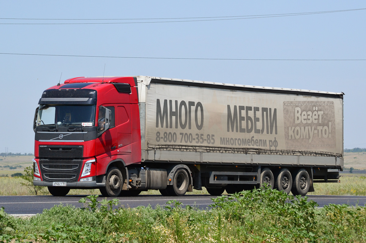 Саратовская область, № А 946 СТ 164 — Volvo ('2012) FH-Series