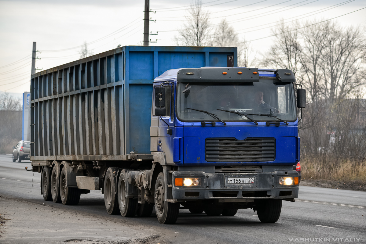 Архангельская область, № М 156 НТ 29 — Тонар-6428