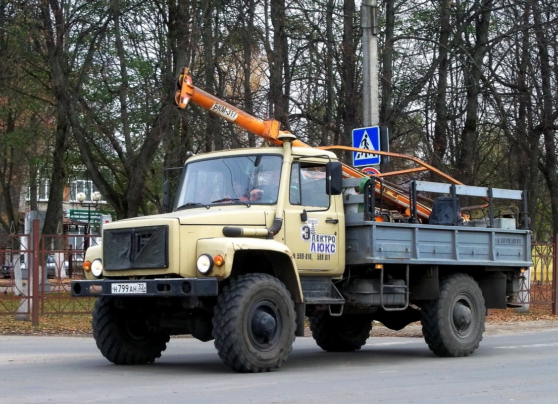 Брянская область, № Н 799 АН 32 — ГАЗ-33081 «Садко»