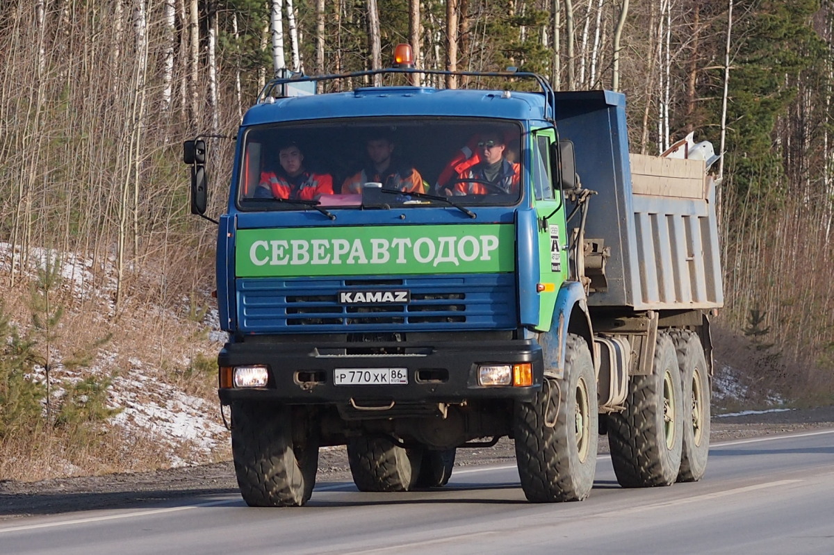 Ханты-Мансийский автоном.округ, № Р 770 ХК 86 — КамАЗ-43118-10 [43118K]